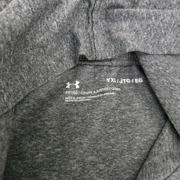 Under Armour Threadborne Hooded Shirt Yputh Boys‎ XL(18-20) Hoodie Lightweight - Picture 4 of 6